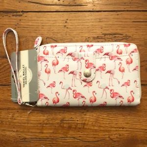 NWT - Travel Wallet w/RFID  Protection  Jessica Mc